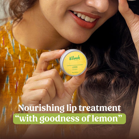 Vilvah Store Lemon Lip Balm