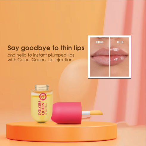 Colors Queen Plumping Lip Gloss for Instant Shine & Full Lips | 3.5g