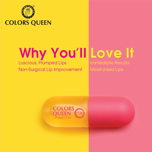 Colors Queen Plumping Lip Gloss for Instant Shine & Full Lips | 3.5g