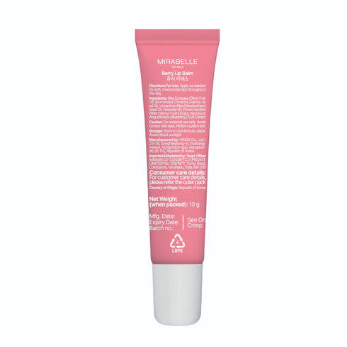 Mirabelle Korea Berry Lip Balm