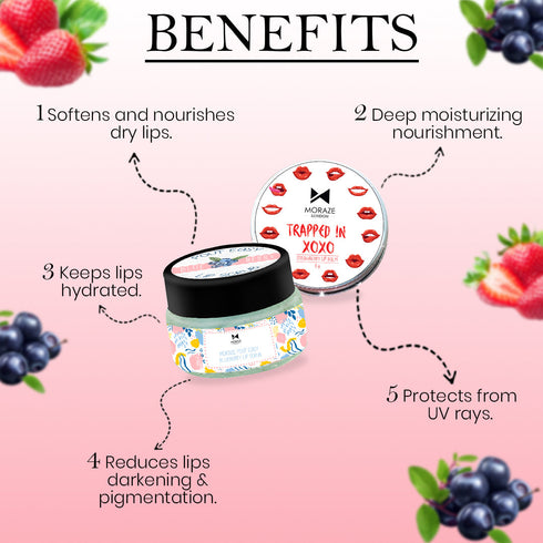 Moraze Cosmetics Nourishing Lip Care Kit For Men & Women