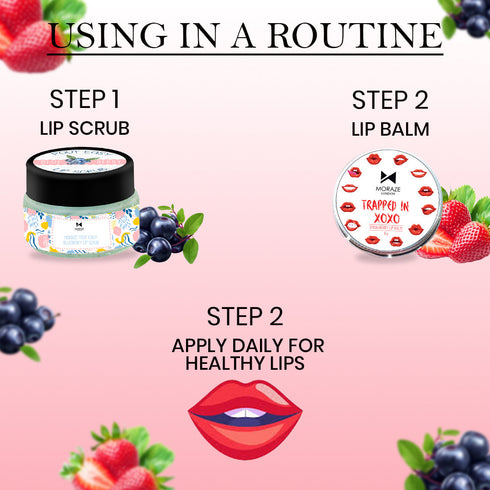 Moraze Cosmetics Nourishing Lip Care Kit For Men & Women
