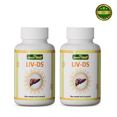 Jeena Sikho LIV DS Ayurvedic Liver Detox Support and Protection Care Capsules