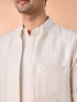 Manyavar Ethereal Cream Kurta Jacket Set