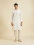 Manyavar Beige Splendour Kurta Jacket Set
