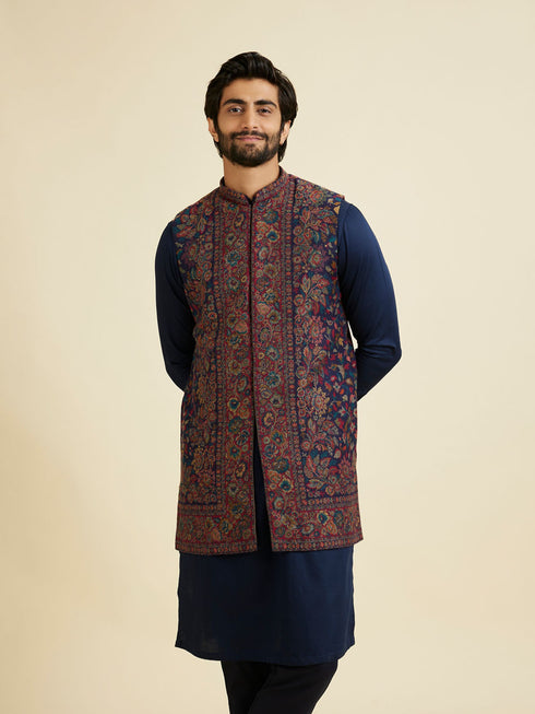 Manyavar Twilight Saga Kurta Jacket Set