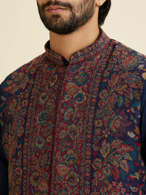 Manyavar Twilight Saga Kurta Jacket Set