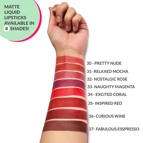 Disguise Matte Liquid Lip Cream Fabulous Espresso 37
