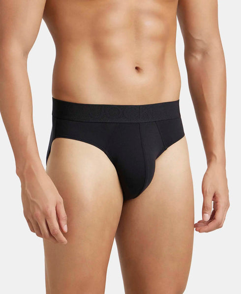 Jockey Tencel Lyocell Fiber Brief with StayFresh Properties | Black