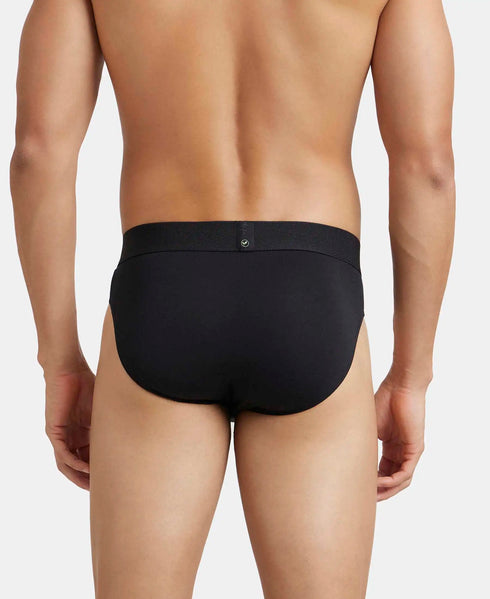 Jockey Tencel Lyocell Fiber Brief with StayFresh Properties | Black