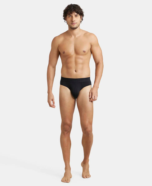 Jockey Tencel Lyocell Fiber Brief with StayFresh Properties | Black