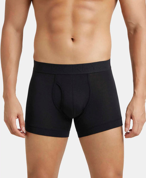 Jockey Tencel Lyocell Fiber Trunk with StayFresh Properties | Black