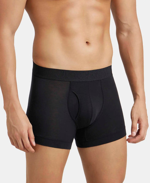Jockey Tencel Lyocell Fiber Trunk with StayFresh Properties | Black