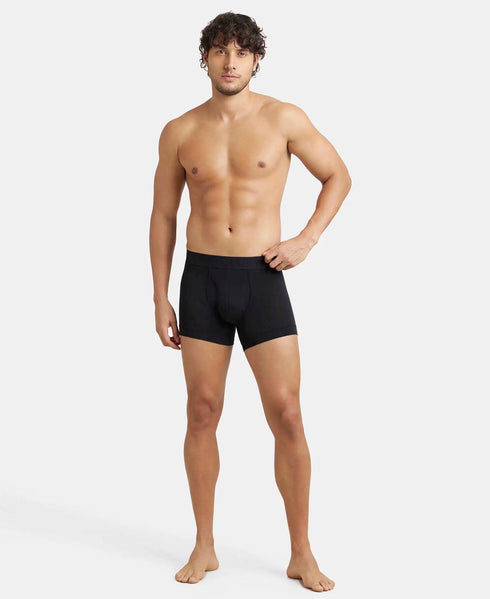 Jockey Tencel Lyocell Fiber Trunk with StayFresh Properties | Black