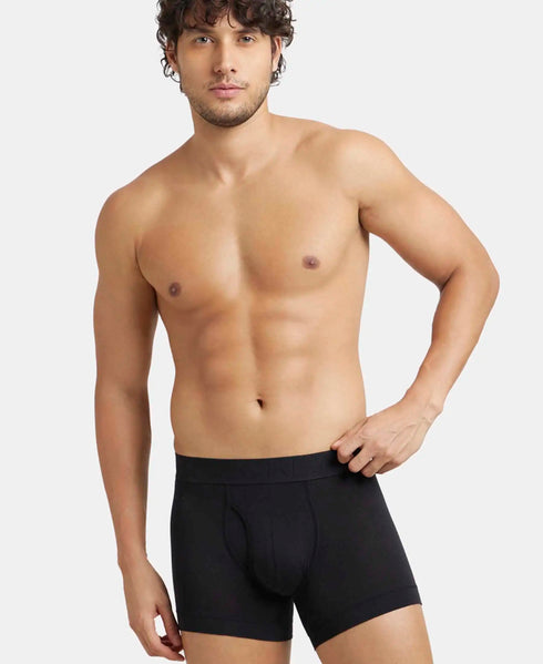 Jockey Tencel Lyocell Fiber Trunk with StayFresh Properties | Black