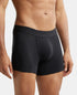 Jockey Stay Dry Breathable Mesh Trunk | Black Melange