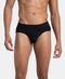Jockey Black Recycled Microfiber Brief with Ultrasoft Waistband