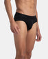 Jockey Black Recycled Microfiber Brief with Ultrasoft Waistband