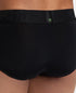 Jockey Black Recycled Microfiber Brief with Ultrasoft Waistband