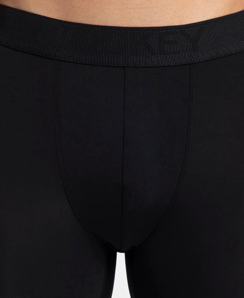 Jockey Soft Touch Recycled Microfiber Elastane Stretch Trunk | Black