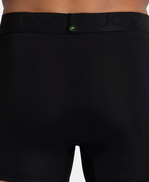 Jockey Soft Touch Recycled Microfiber Elastane Stretch Trunk | Black