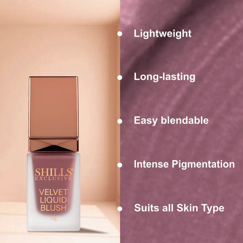 Shills Professional Velvet Liquid Blusher