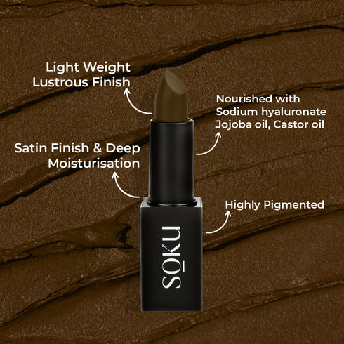 Soku Cosmetic Censored !! Creamy Matte Lipstick - Love Bug