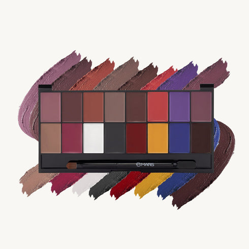 Mars Infinity Demi Matte Lip Palette