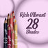 Colors Queen Glimmer Sticks Eye & Lip Pencil – 28 Matte Shades