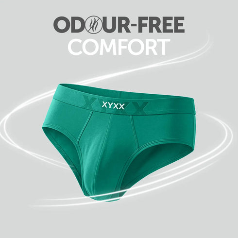 XYXX Element Cotton Stretch Briefs Lush Green