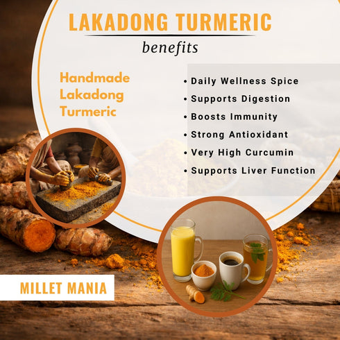 Millet Mania Haldi Lakadong Turmeric Powder
