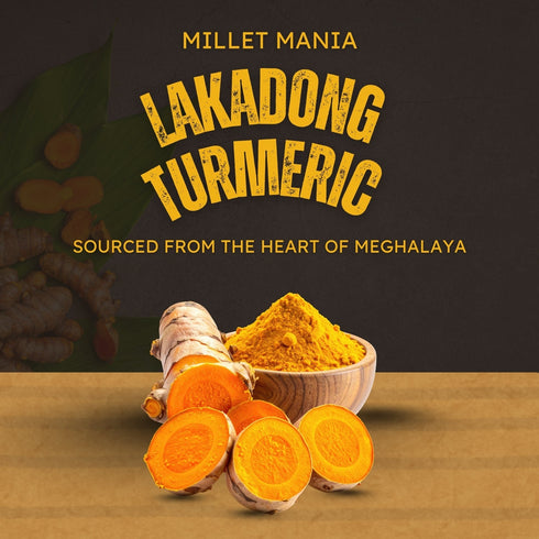 Millet Mania Haldi Lakadong Turmeric Powder