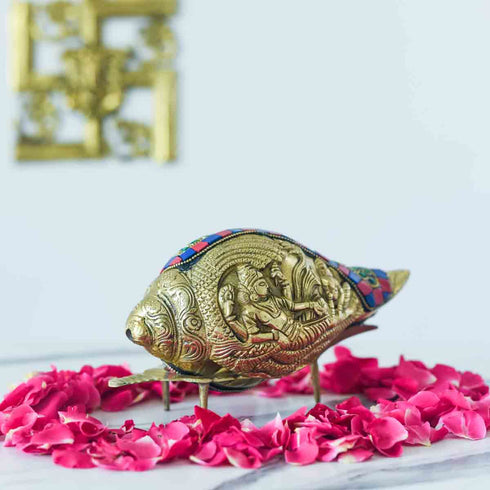 Samskara Home Lakshmi Vishnu Shankh