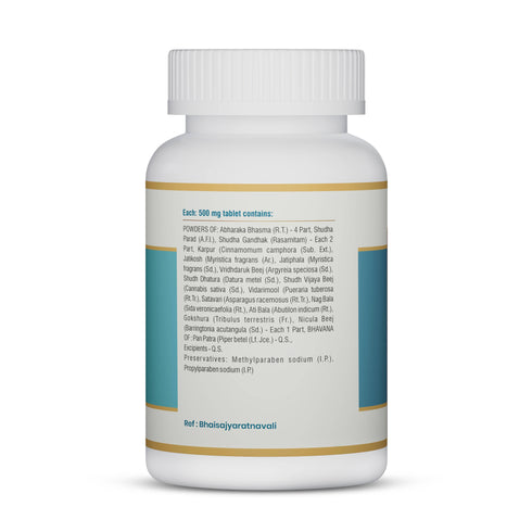 Jeena Sikho Lakshmi Vilas Ras Naradiya Ayurvedic Cough and Cold Support Tablets