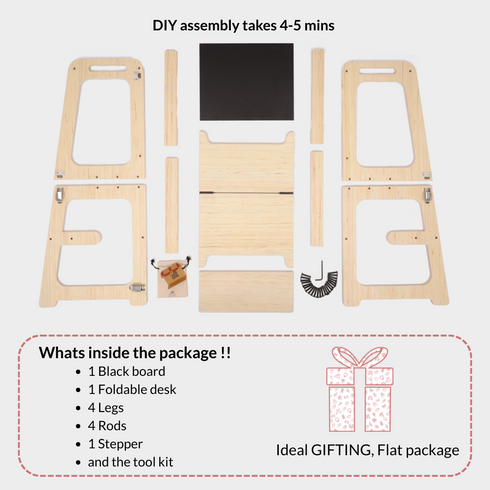 Ariro Toys Learning Tower- Natural
