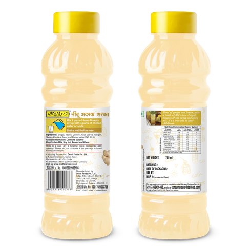 Mothers Recipe Pune Mother S Recipe Lemon Ginger