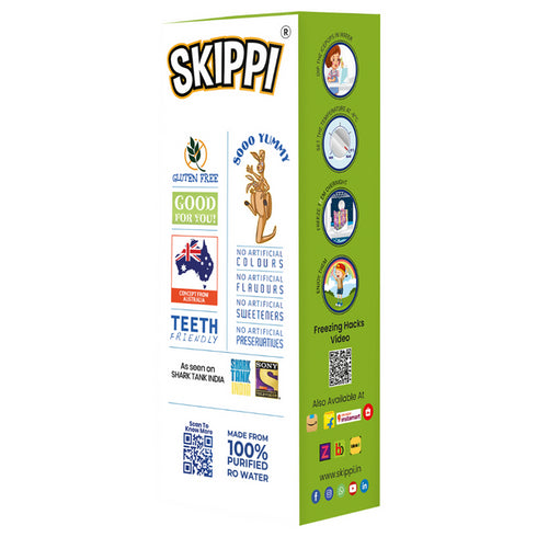 Skippi Ice Pops Lemon Flavor Skippi Natural Ice Pop