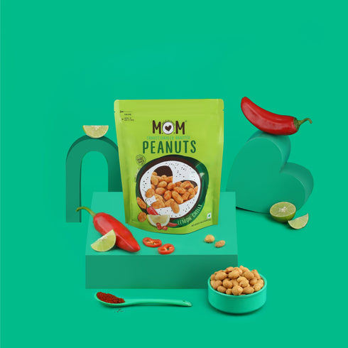Mom's Roasted Lemon Chilli Peanuts