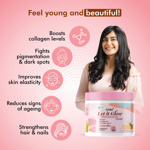 Fytika Healthcare Products Fytika Let it Glow Collagen Powder