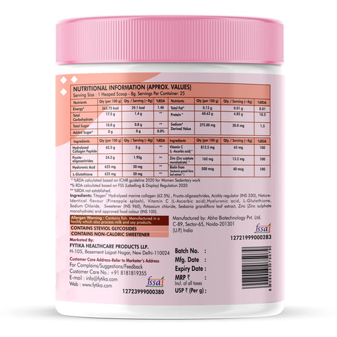 Fytika Healthcare Products Fytika Let It Glow Collagen Powder