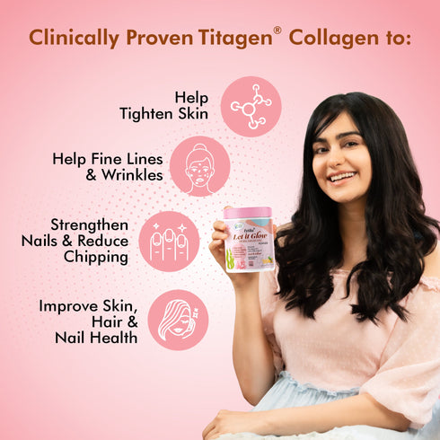 Fytika Healthcare Products Fytika Let It Glow Collagen Powder Pineapple Fruit Punch