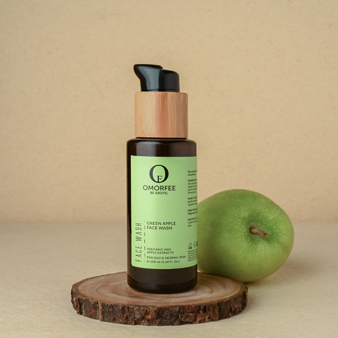Omorfee India Green Apple Face Wash