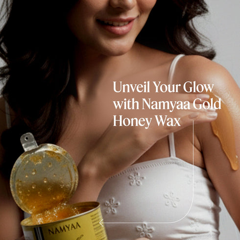 Namyaa Skincare Namyaa Gold Honey Wax With knife and Strips