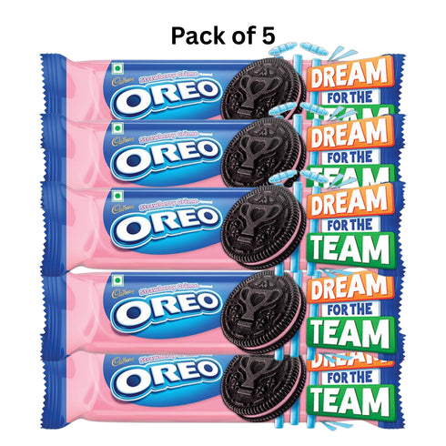 Cadbury Oreo Strawberry Flavour Biscuit
