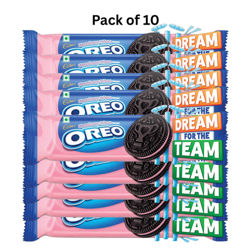 Cadbury Oreo Strawberry Flavour Biscuit