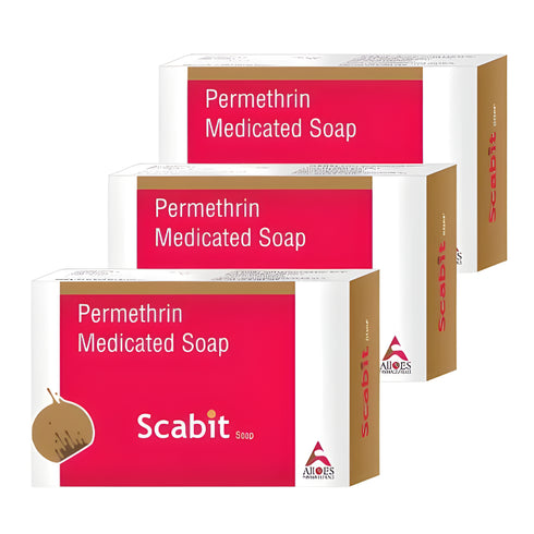 Anti Bacterial Permethrin Scabit Soap |100g