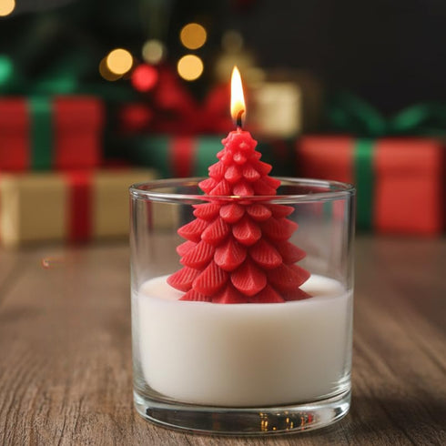 Christmas Tree Candle