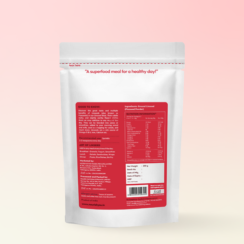 Nourish You Flaxseed powder (linseed meal)