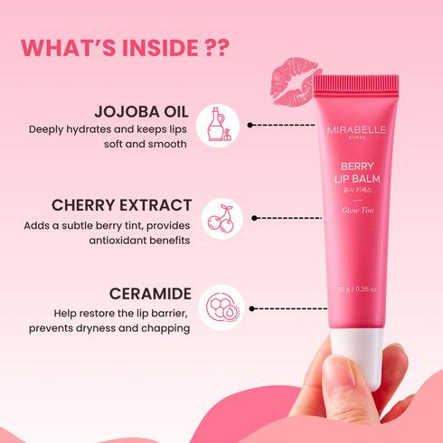 Mirabelle Korea Berry Lip Balm