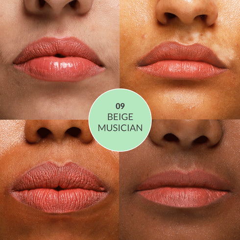 Disguise Satin Matte Lipstick Beige Musician 09